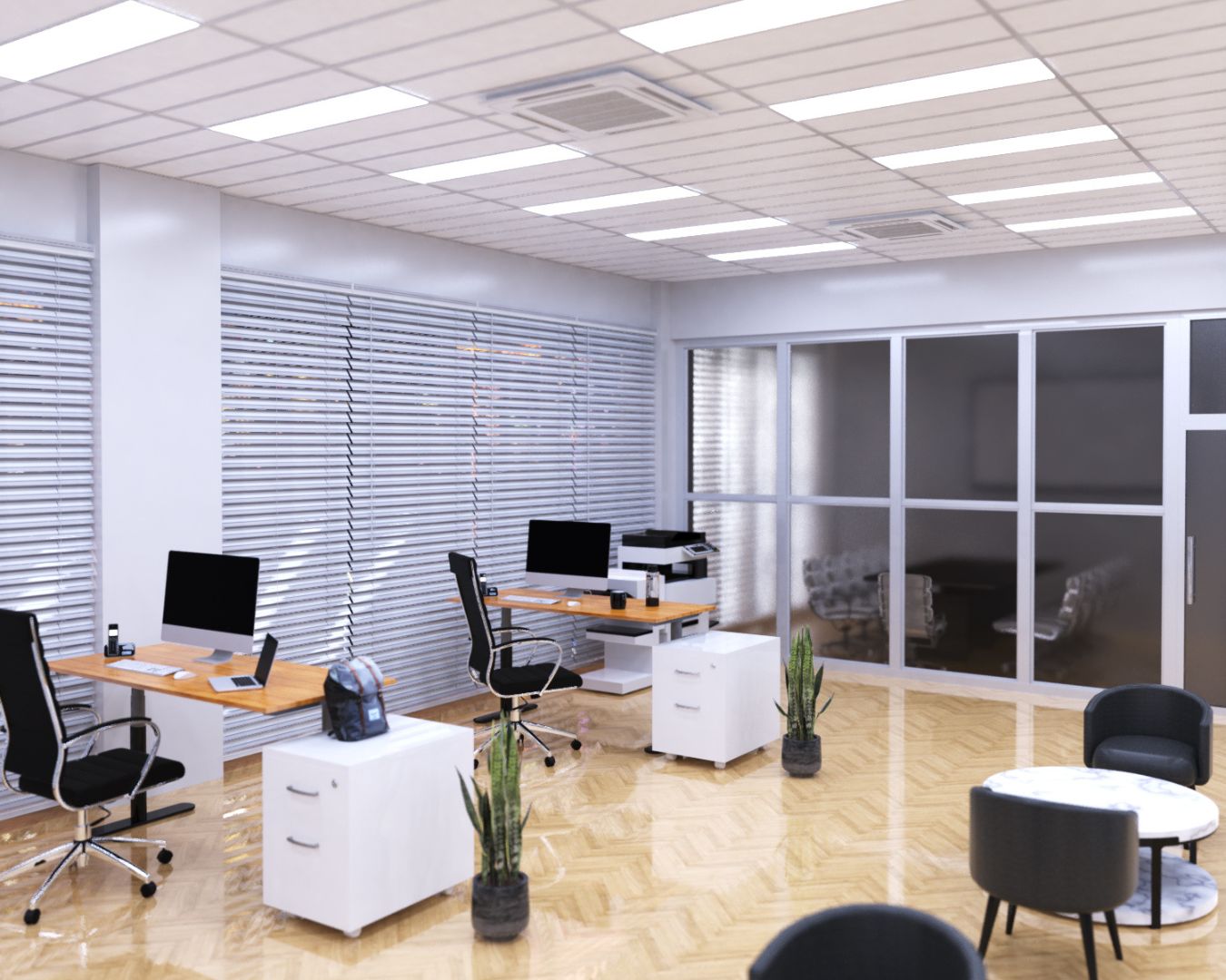 Commercial Office Lighting Retrofit